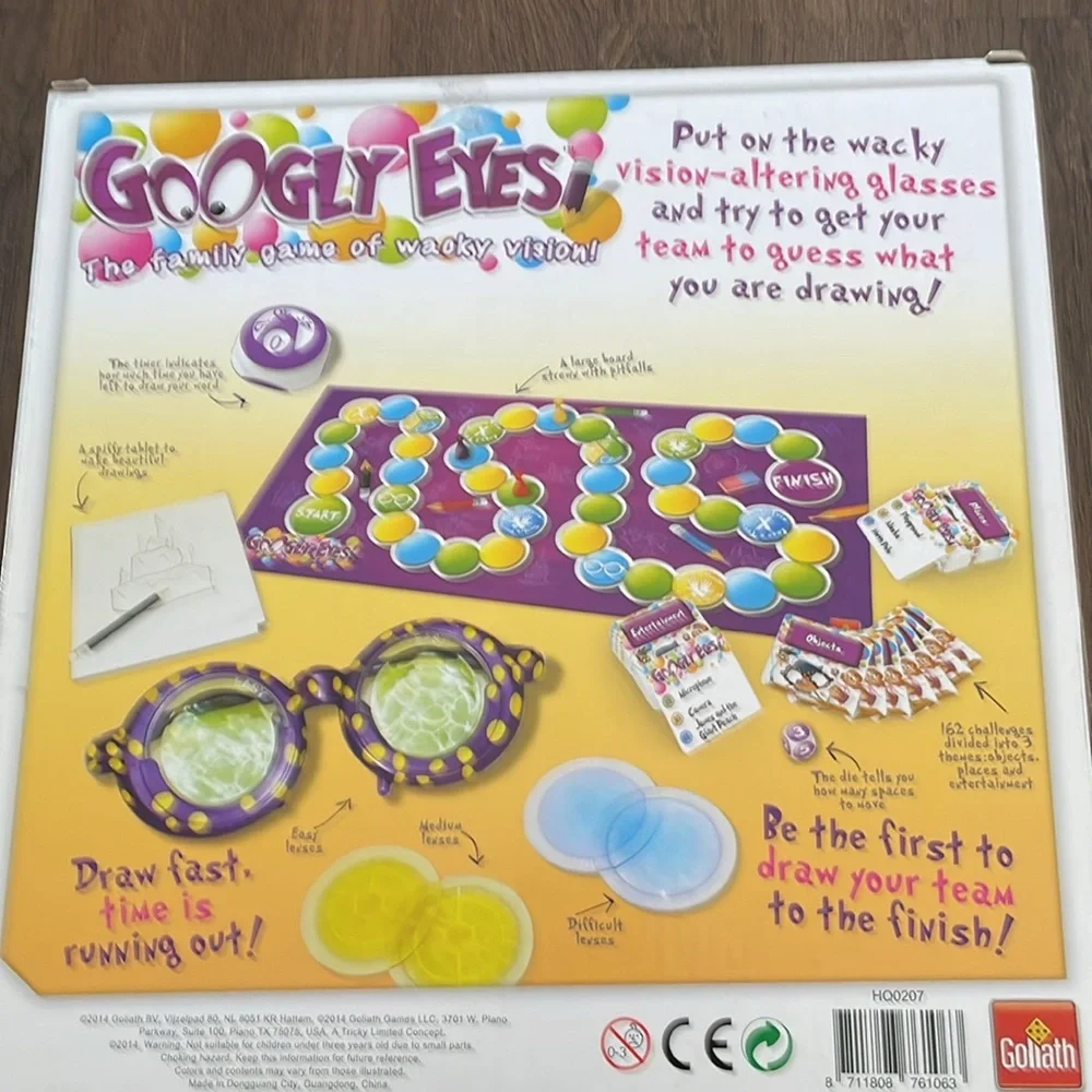 Googly Eyes The Family Game of Waoky Vision!